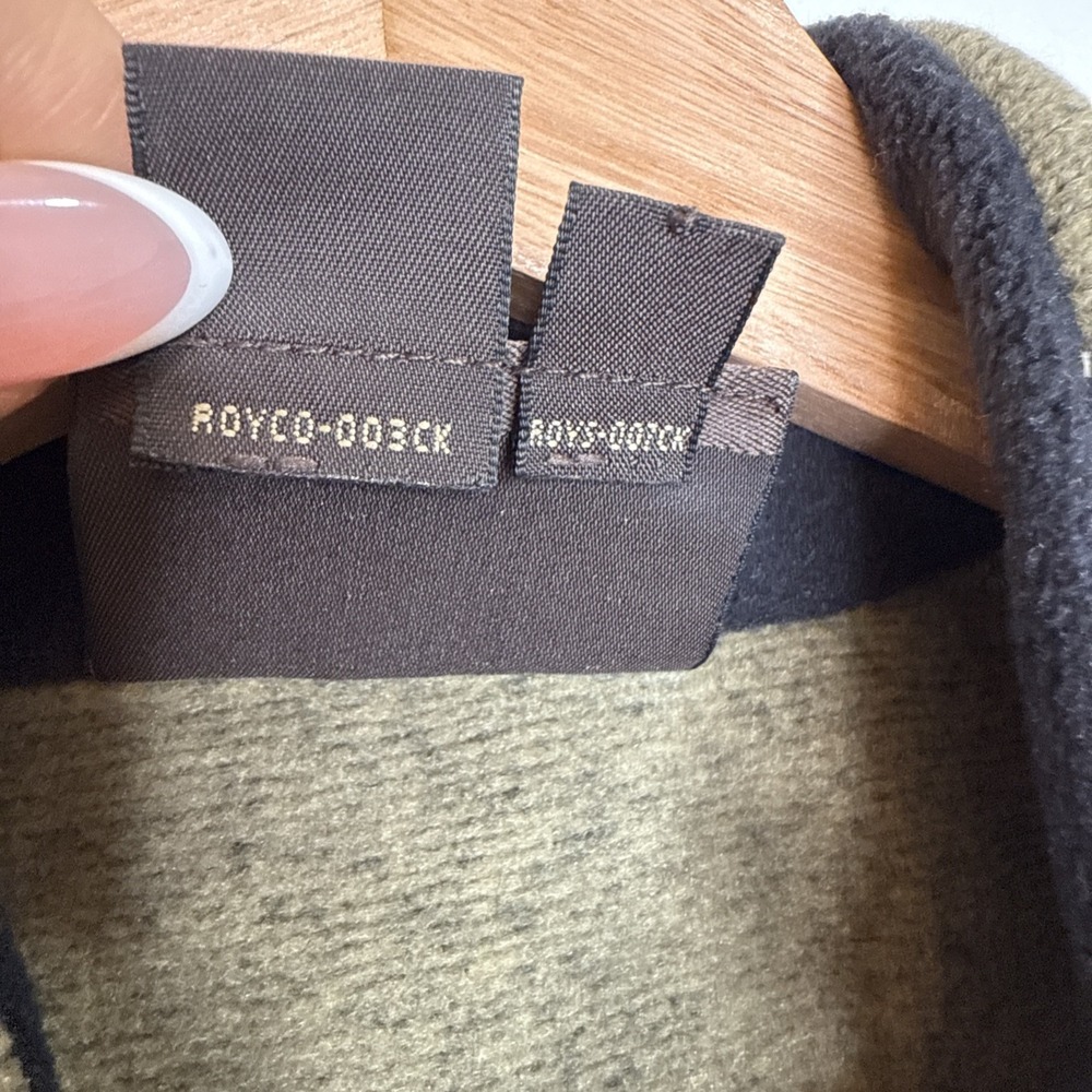 Royal Robbins Sweater Vest Men's S Green Sleeveless Full Zip Knit Outdoors Gorp - Picture 5 of 7